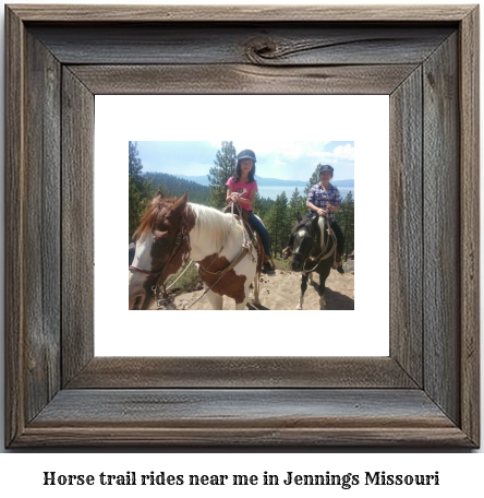 horse trail rides near me in Jennings, Missouri